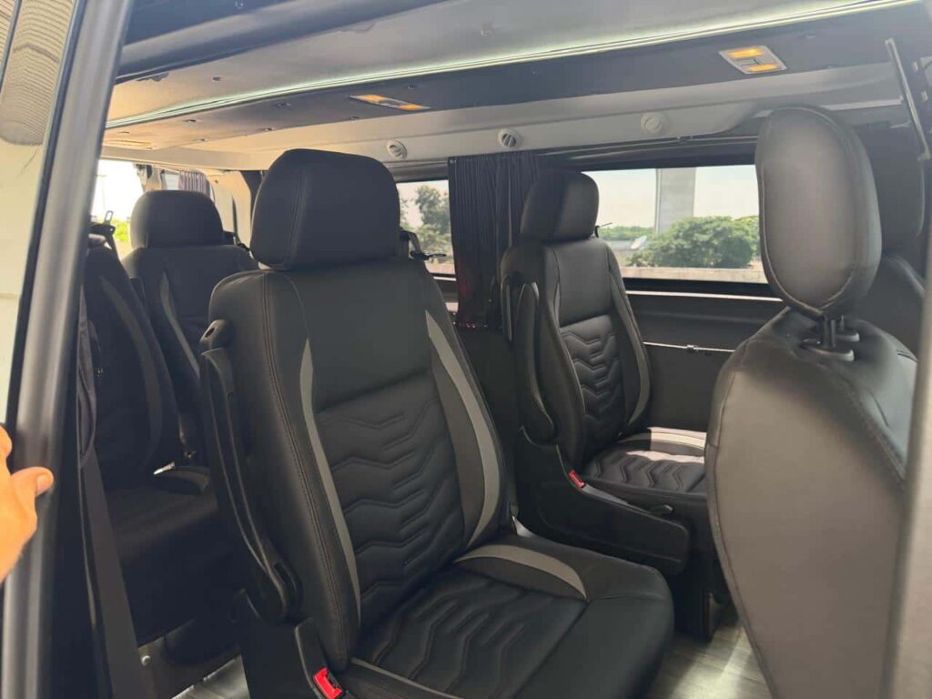 aluguel de van blindada luxo